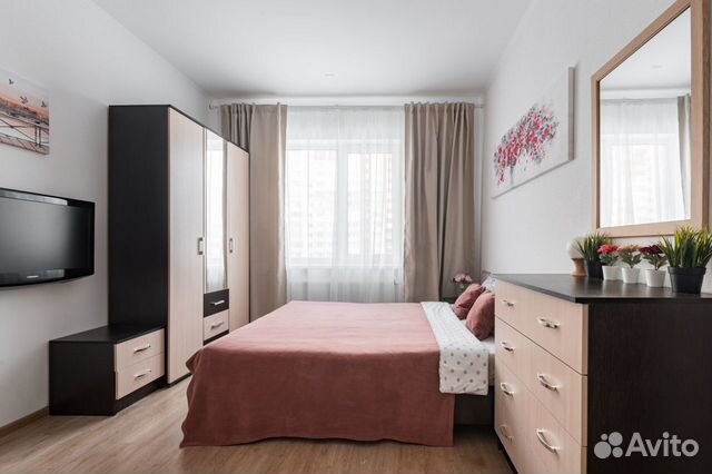

1-к. квартира, 35 м², 2 кровати