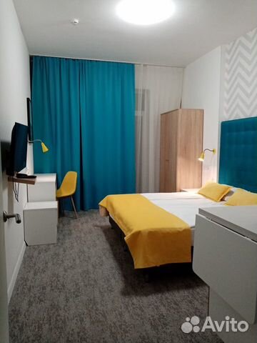 

Квартира-студия, 24 м², 2 кровати