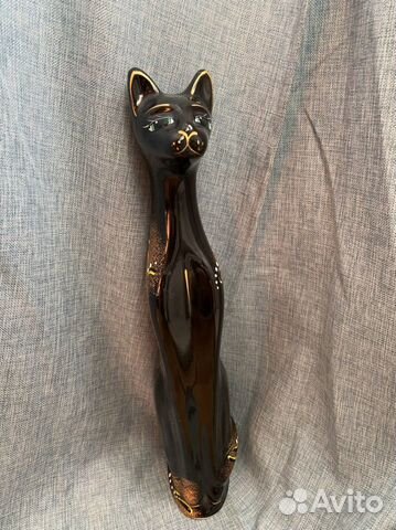 Статуэтка- копилка кот, ручная роспись