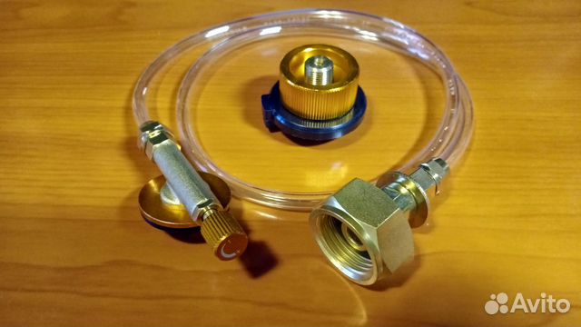 Адаптер переходник для заправки газовых баллонов