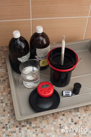 Проявка и сканирование чб и цветных фотоплёнок