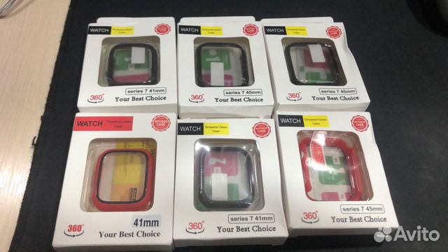 Чехол на Apple Watch 7 (360 градусов)