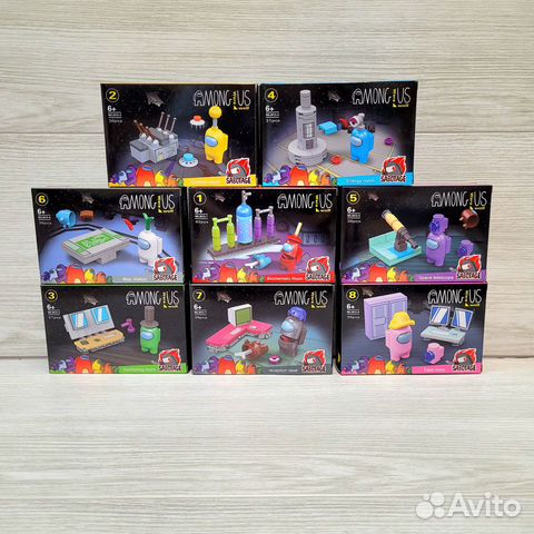 Among As Амонг Ас лего 31-43 детали амонгас