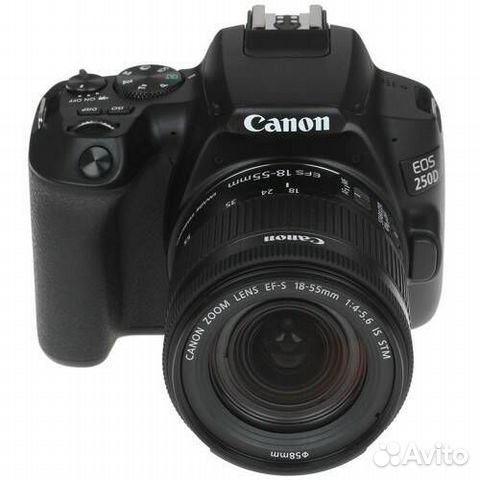 Canon EOS 250 D KIT 18-55 IS STM black