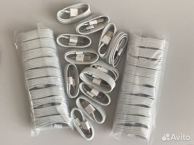 Кабель зарядный новый для iPhone USB Lightning 1м