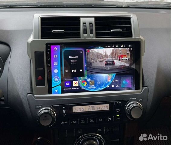 Андроид магнитолы на Toyota Land Cruiser Prado 150