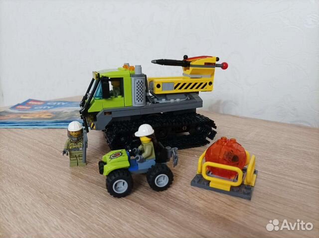Lego City Вездеход-исследователь вулкана 60122