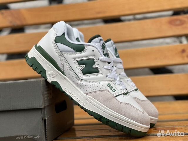 nb 550 green white