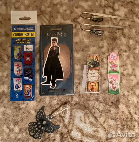 Закладки магнитные и металлические