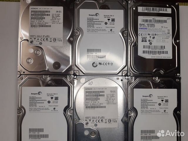 Жесткий диск HDD 2Tb, 1Tb, 500Gb, 320Gb, 250Gb