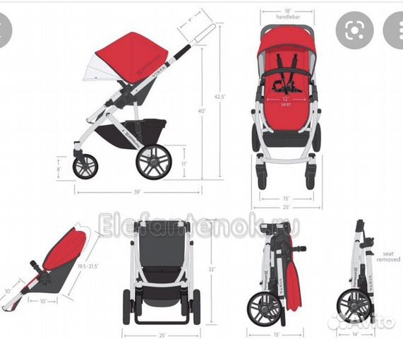 Коляска uppababy Cruz