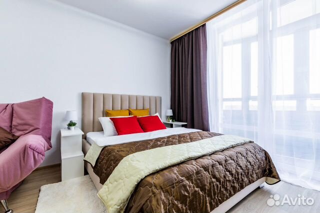 

Квартира-студия, 27 м², 2 кровати