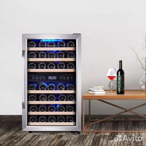 Винный шкаф Xiaomi с охлаждением на 45 бутылок