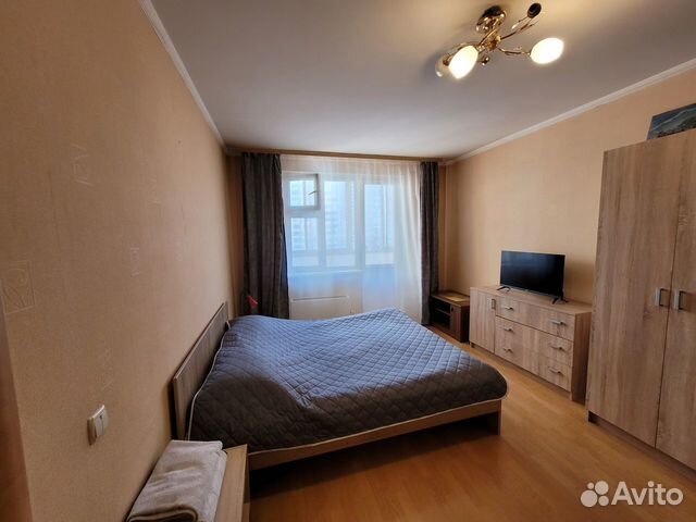 

1-к. квартира, 40 м², 2 кровати