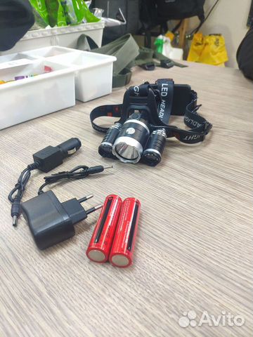 Налобный фонарь полный комплект