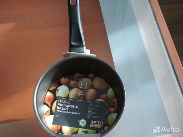 Сотейник итальянский с тефлоновым покрытием1,5л