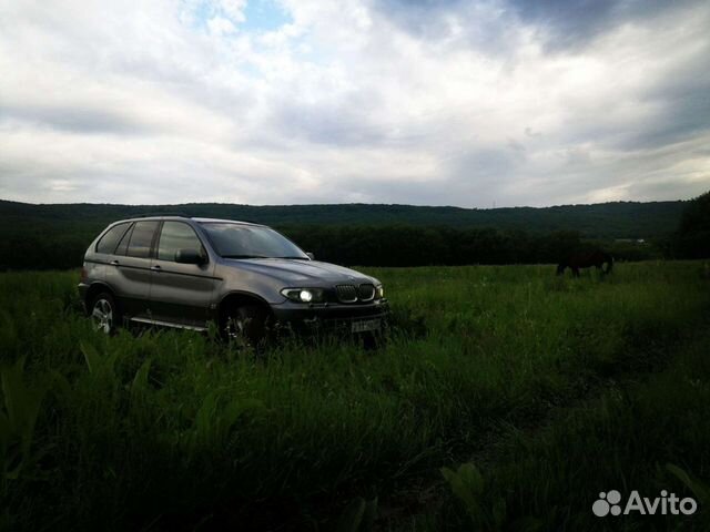 BMW X5 4.4 AT, 2004, 150 000 км