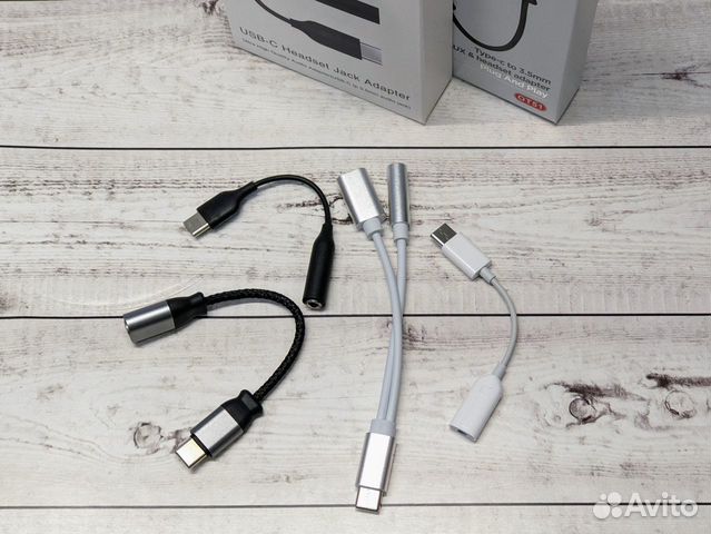 Переходник с type c на 3 5 новый