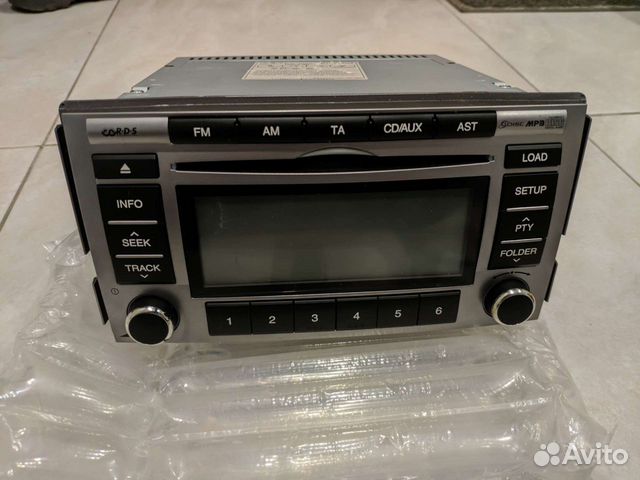 Магнитола hyundai santa fe 2+ бу(2011)