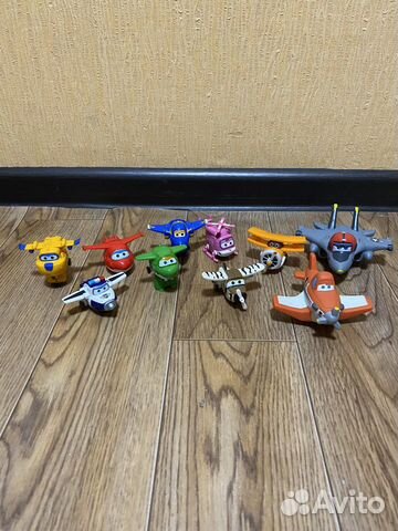 Самолётики трансформеры Super Wings