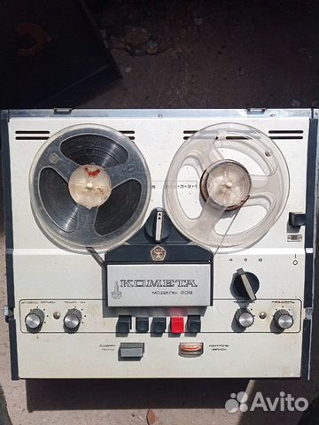 Катушечный магнитофон комета 209