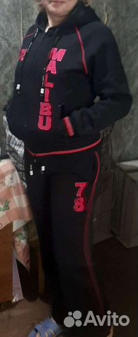 Спортивный костюм с флисом женский 44-50 новый