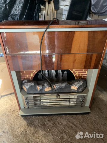 Советский электрокамин с мини-баром