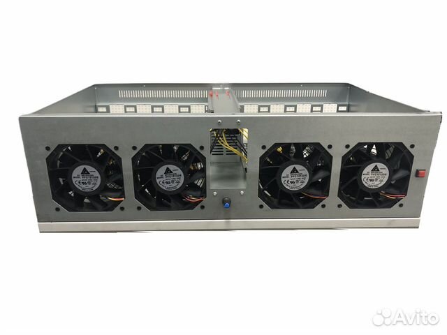 Корпус/тушка для майнинга B847 на GPU 8 видеокарт