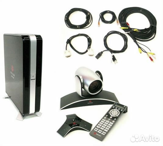 Polycom hdx 7000 1080 hd система видеоконференцсвя