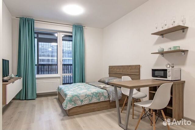 

Квартира-студия, 24 м², 1 кровать