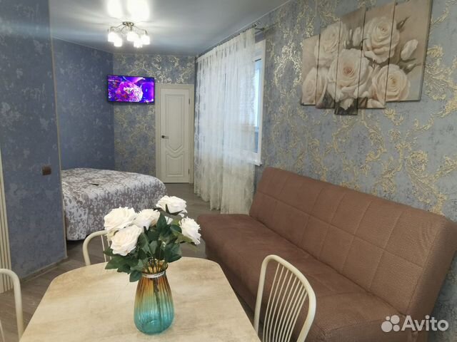

Квартира-студия, 34 м², 2 кровати