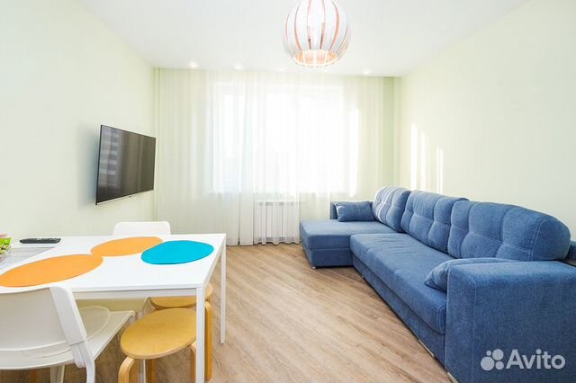 

1-к. квартира, 45 м², 2 кровати