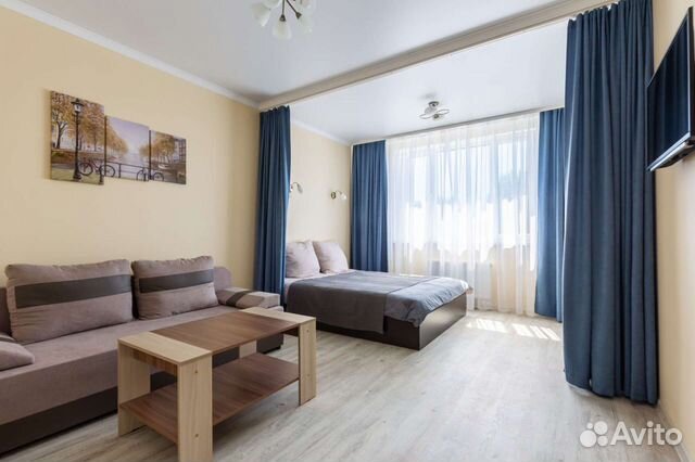 

1-к. квартира, 43,5 м², 2 кровати