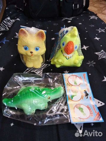 Резиновые игрушки