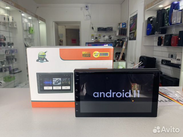Магнитола 2 din, Android 11, bluetooth (новая)