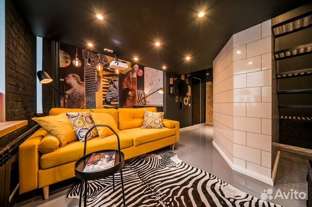 

Квартира-студия, 35 м², 2 кровати