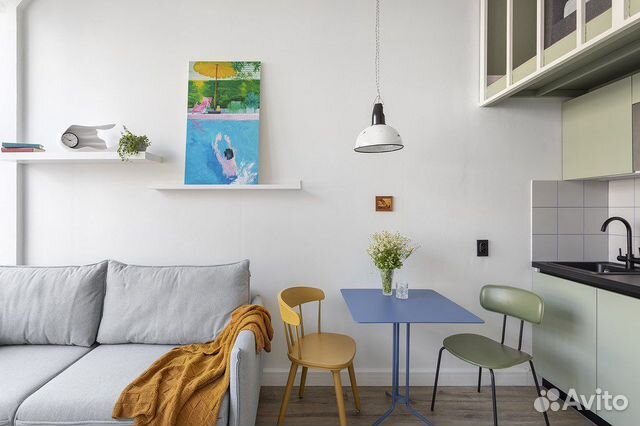 

Квартира-студия, 27 м², 3/4 эт.