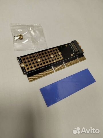 M2 nvme pci-e переходник