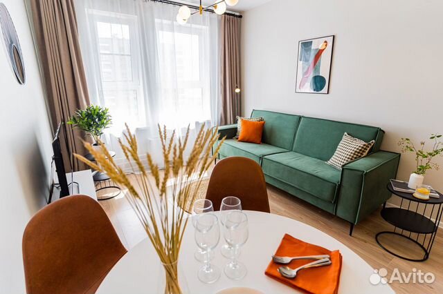 

1-к. квартира, 35,9 м², 2 кровати