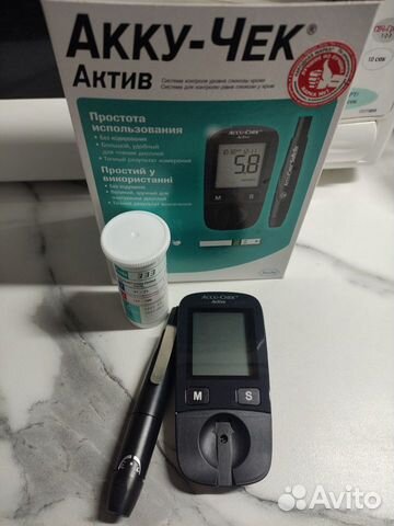 Глюкометр акку чек актив