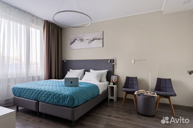 

1-к. квартира, 30 м², 2 кровати