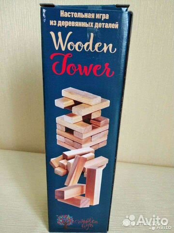 Деревянная башня wooden tower новая