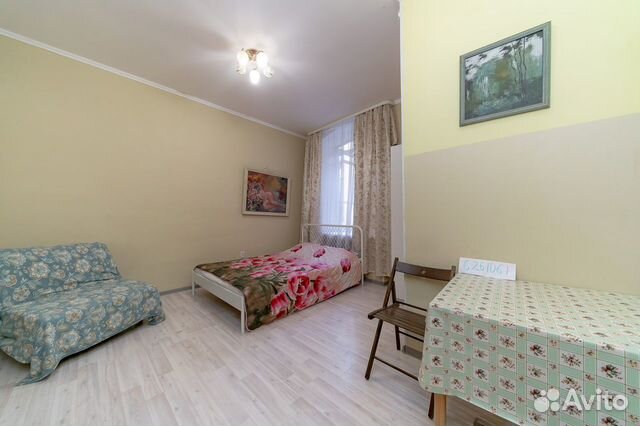 

Квартира-студия, 16 м², 2 кровати