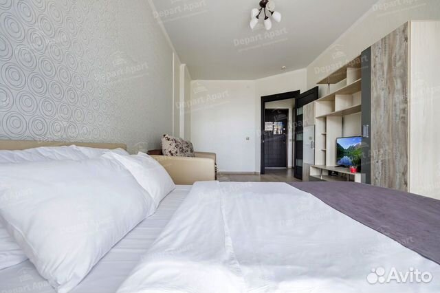 

1-к. квартира, 45 м², 2 кровати