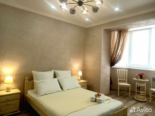 

1-к. квартира, 42 м², 2 кровати