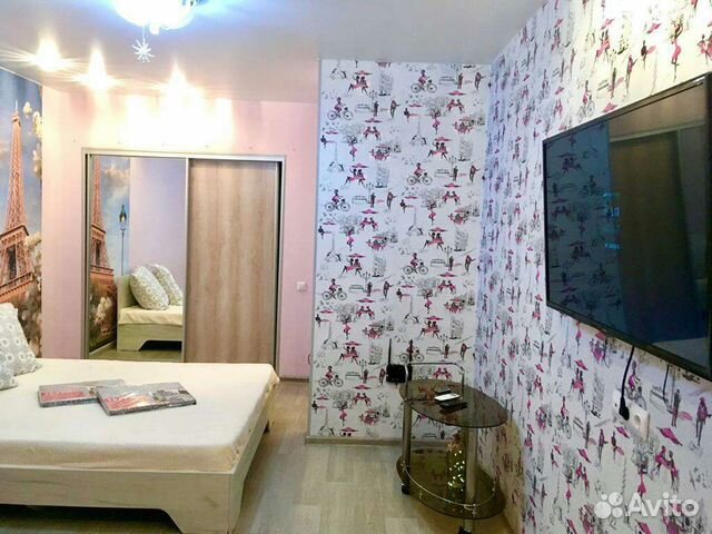 

1-к. квартира, 40 м², 2 кровати