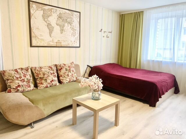 

Квартира-студия, 35 м², 2 кровати