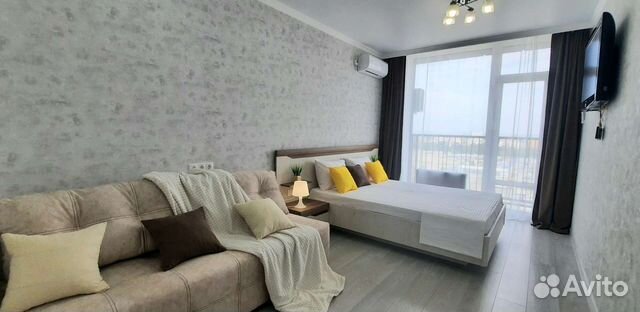 

1-к. квартира, 40 м², 2 кровати