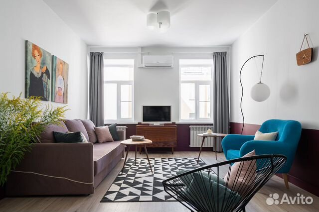 

2-к. квартира, 75 м², 3 кровати