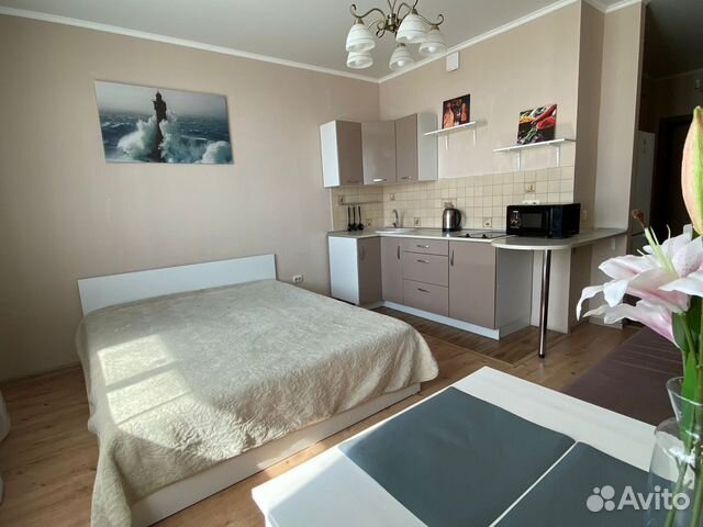 

Квартира-студия, 26 м², 2 кровати